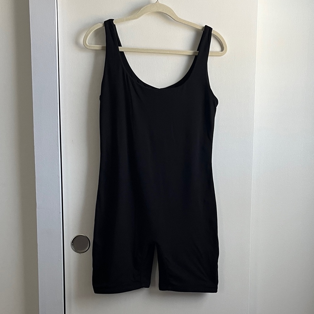 Black Bumpsuit Romper